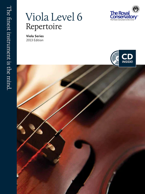 RCM Viola Repertoire, 2013 Edition [Select Level]
