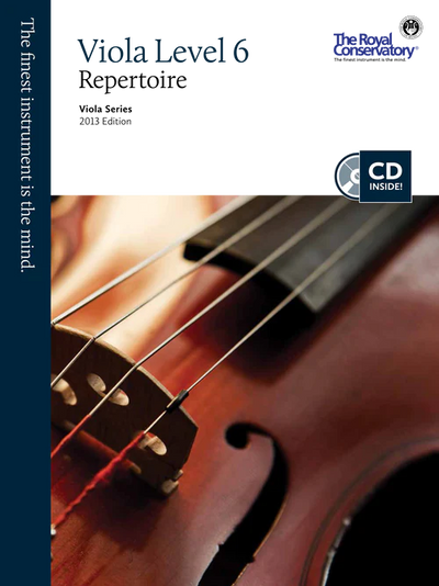 RCM Viola Repertoire, 2013 Edition [Select Level]