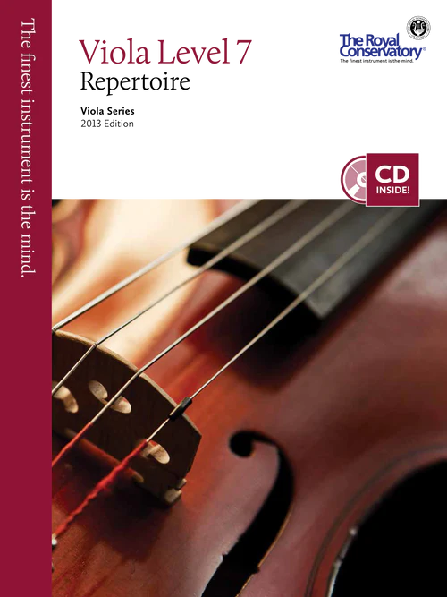 RCM Viola Repertoire, 2013 Edition [Select Level]