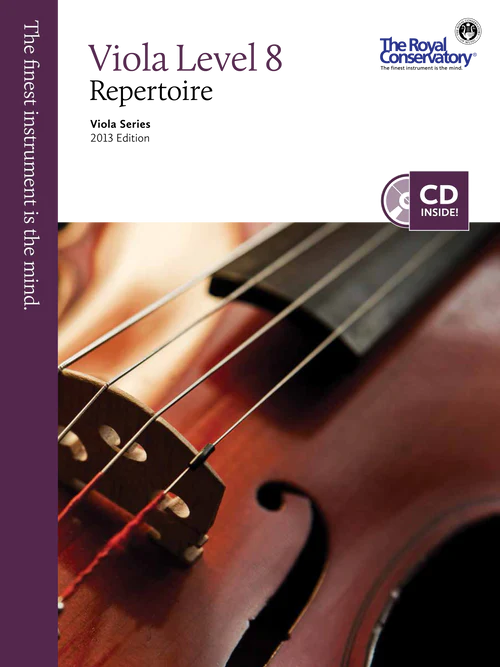 RCM Viola Repertoire, 2013 Edition [Select Level]