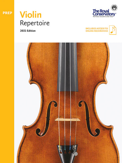 RCM Violin Repertoire 2021 Edition [Select Level] - Book/Audio Online