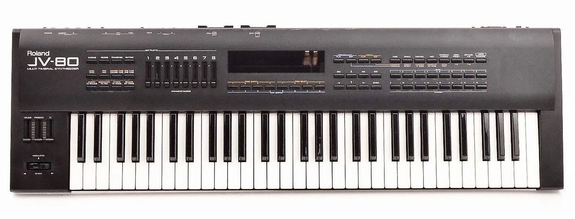 Synthétiseur Roland JV-80 (Occasion, modèle d'exposition)