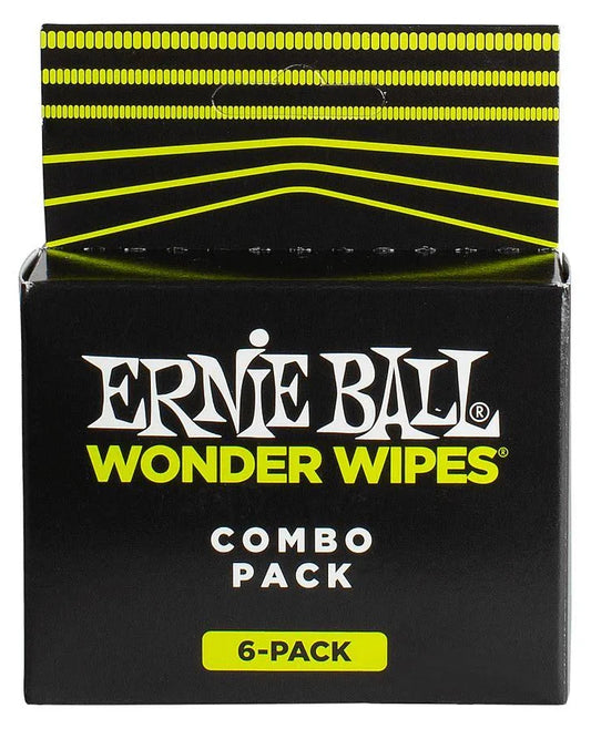 Ernie Ball Wonder Wipes 6 Pack