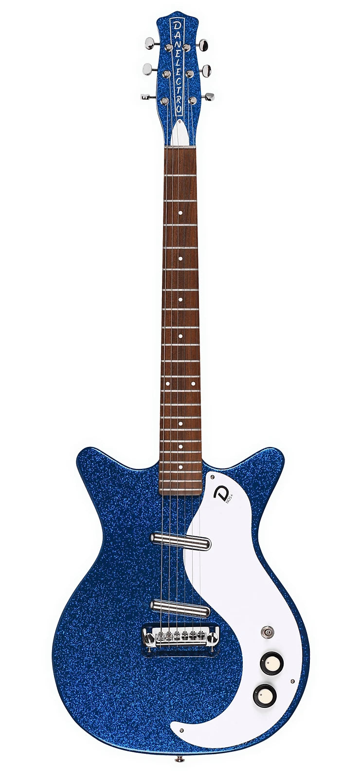Danelectro 59M NOS+ Series Electric Guitar (Blue Metalflake) [FLOOR MODEL]
