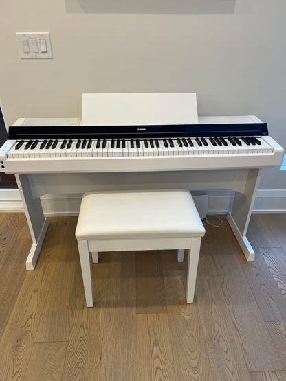 Yamaha P-S500 Digital Piano White w/ Stand, Pedals, and Bench [NEW FLOOR-MODEL]