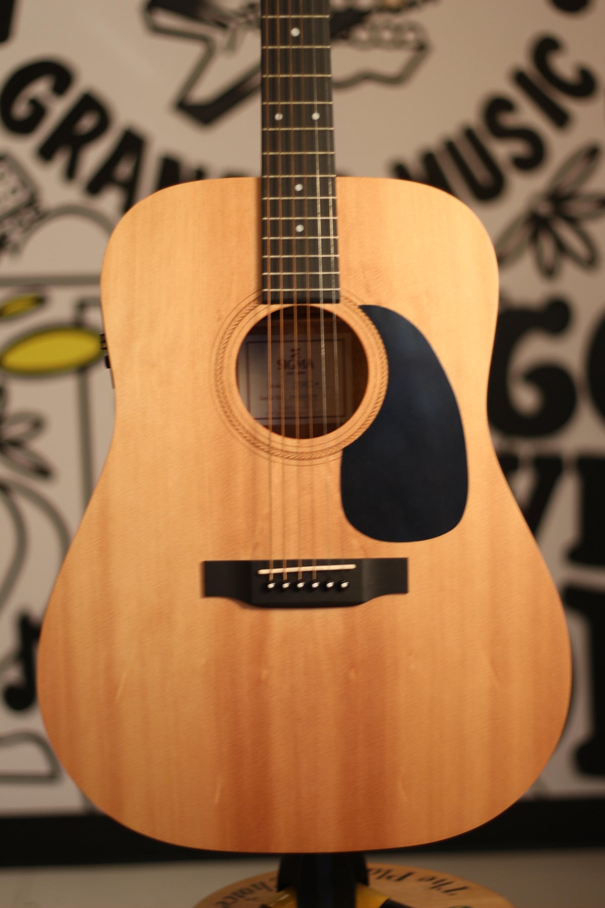 Sigma DME Dreadnought Acoustic Electric Guitar, Natural