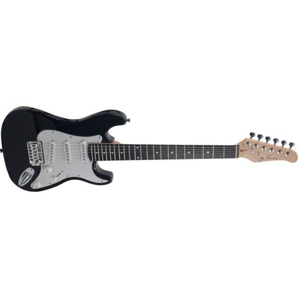 Granata Music Beginner Electric Guitar Pack – Jay Turser 3/4 S-Style Guitar + Amp + Cable + Picks