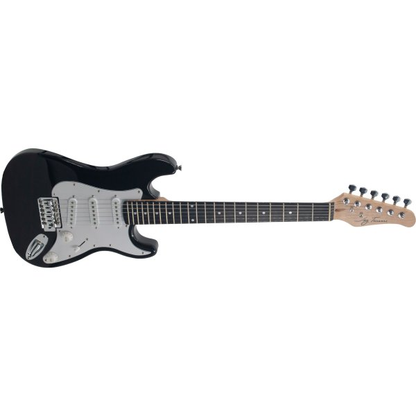 Granata Music Beginner Electric Guitar Pack – Jay Turser 3/4 S-Style Guitar + Amp + Cable + Picks