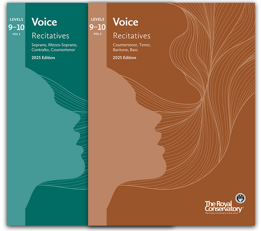 RCM Voice Recitatives 9–10 - Voice Series, 2025 Edition