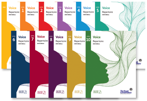 RCM Voice Repertoire - Voice Series, 2025 Edition