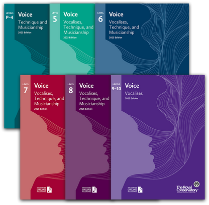 RCM Voice Vocalises, Technique, and Musicianship - Voice Series, 2025 Edition
