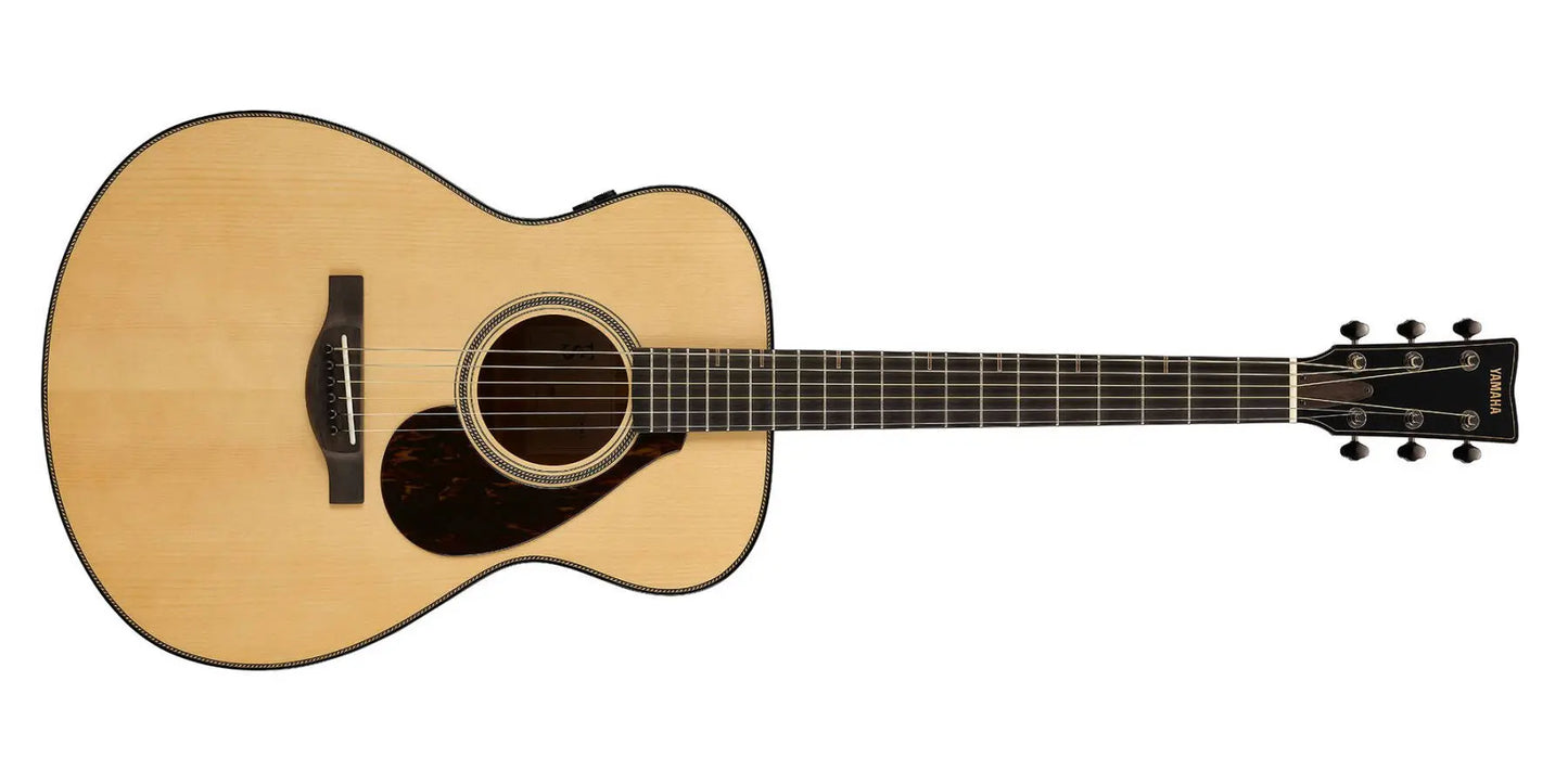 Yamaha FS9 MX Spruce/Mahogany Acoustic-Electric Guitar - Natural [HARDSHELL CASE]