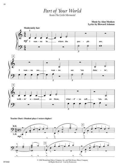 Adult Piano Adventures: Disney Book 1 - Faber/Faber - Piano Book