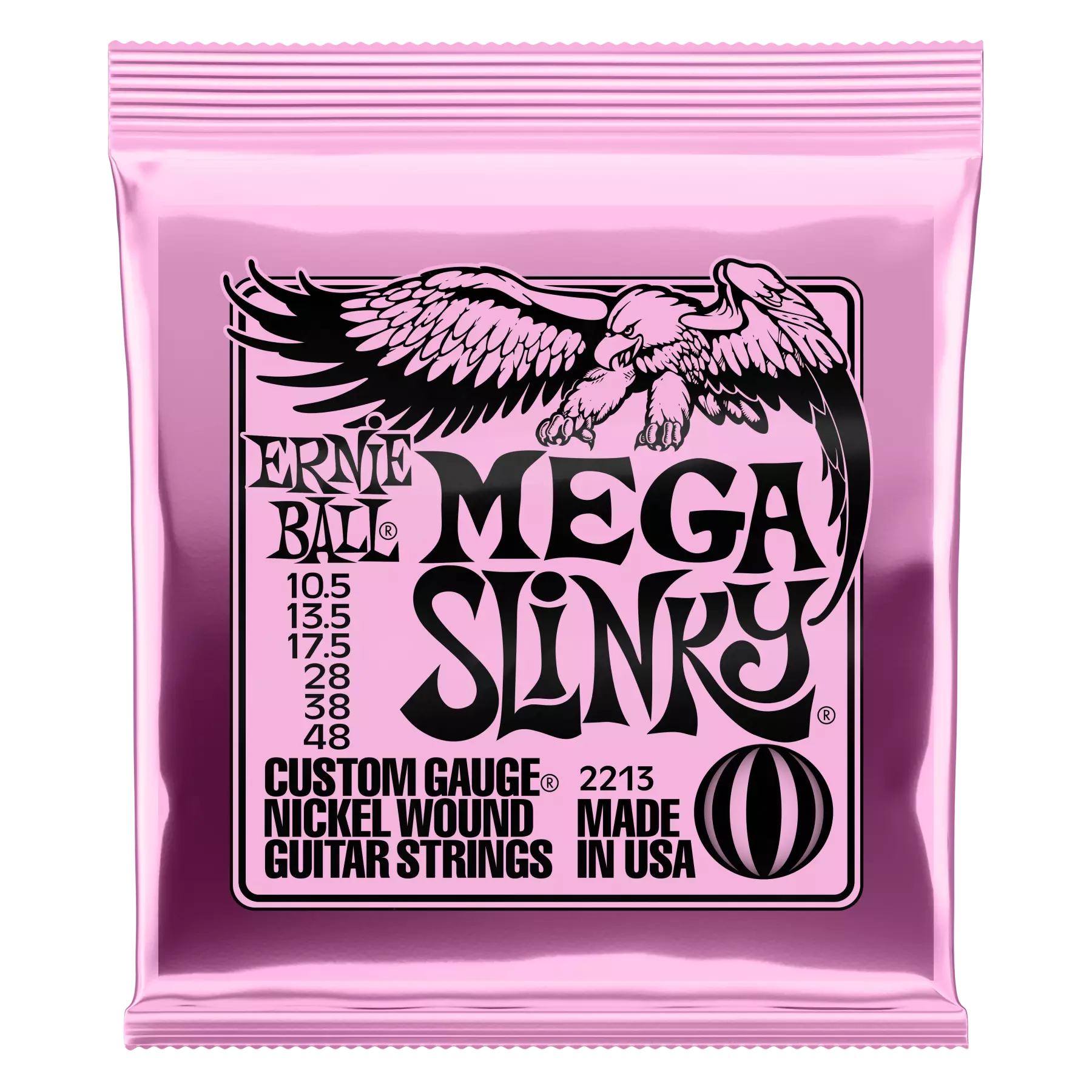Ernie Ball Slinky Nickel Wound Electric Guitar Strings - Regular Gauges