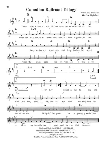 The Great Canadian Song Book Volume I