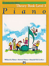 Alfred's Basic Piano Course - Theory Book, Level 3 - Canada