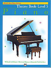 Alfred's Basic Piano Course - Theory Book, Level 5 - Canada