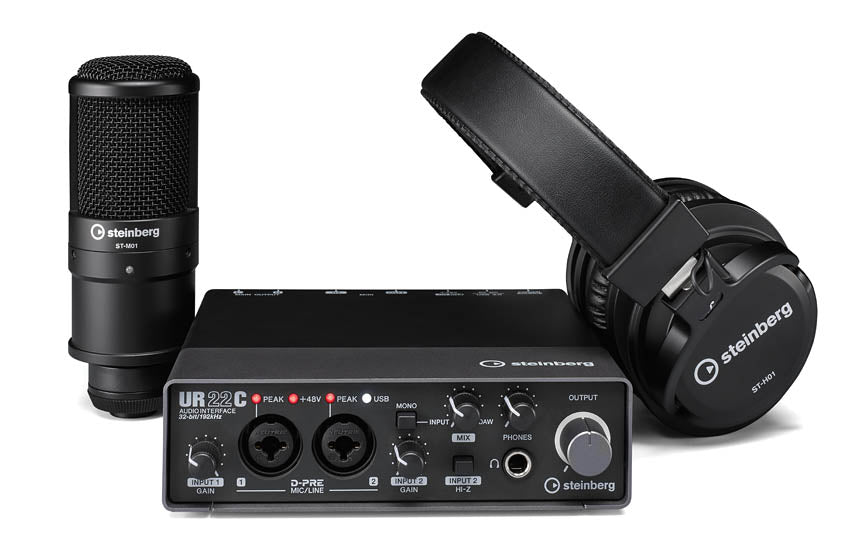 Steinberg UR22CR PACK - Audio Interface Recording Pack