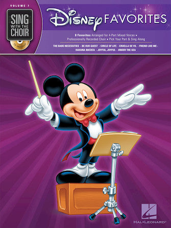 Disney Favorites Sing with the Choir Volume 7