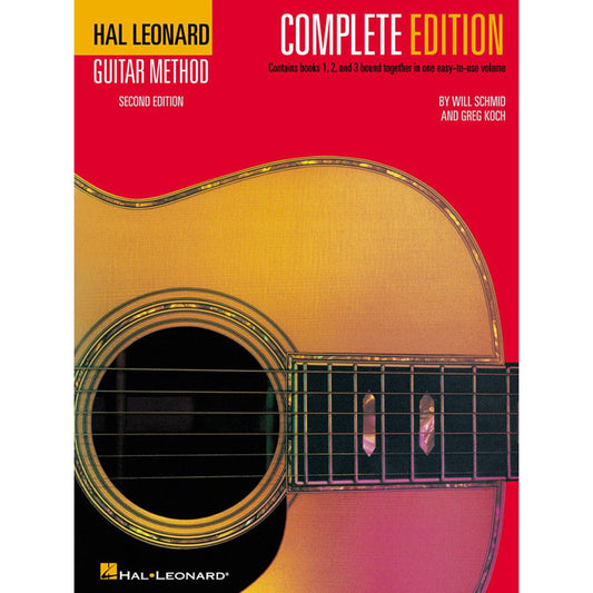 Hal Leonard Guitar Method Books 1, 2, & 3 All In One