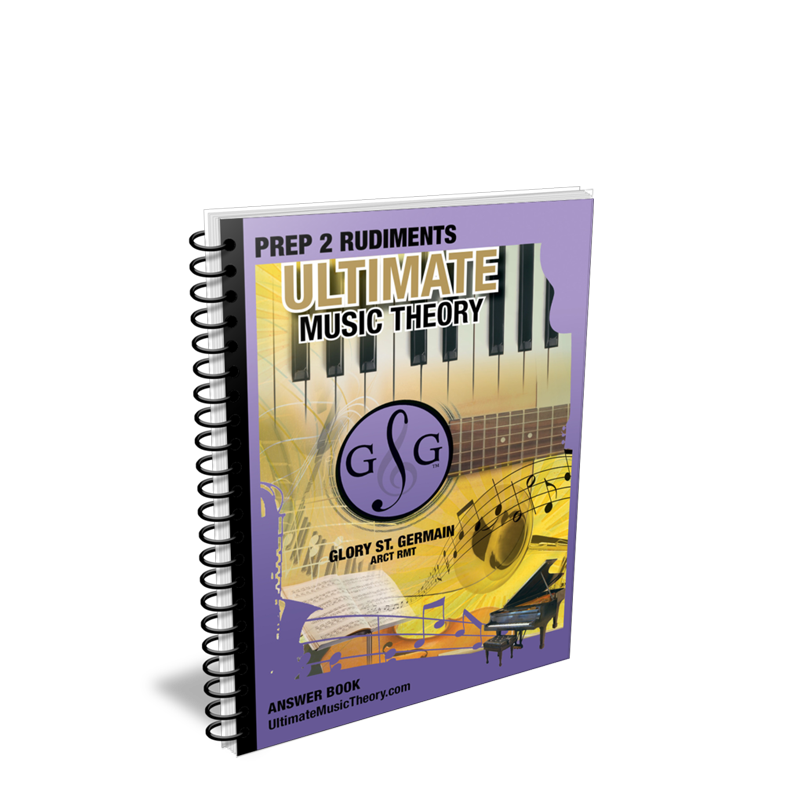 Ultimate Music Theory - Prep 2 Rudiments, Answer Book