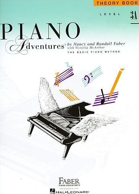 Piano Adventures - Theory Book, Level 3A - Canada