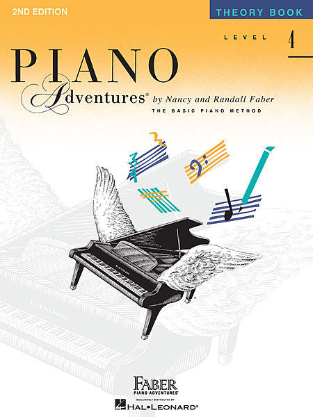Piano Adventures - Theory Book, Level 4 - Canada