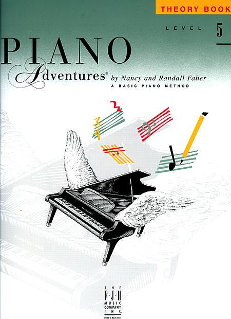 Piano Adventures - Theory Book, Level 5 - Canada