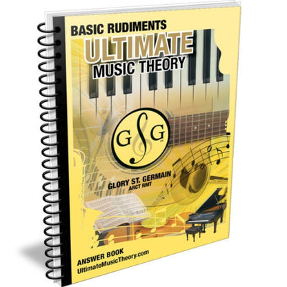 Ultimate Music Theory - Basic Rudiments, Answer Book