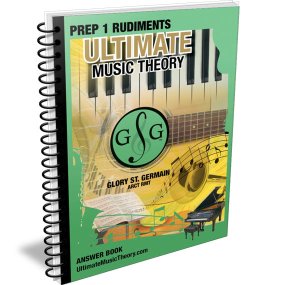 Ultimate Music Theory - Prep 1 Rudiments, Answer Book
