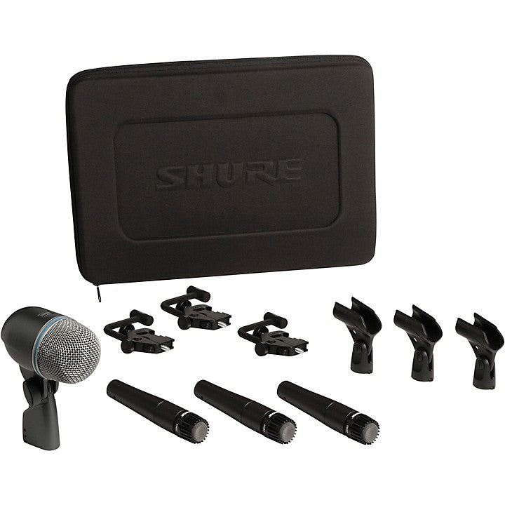 Shure DMK57-52 Drum Mic Kit with Beta 52A and 3x SM57