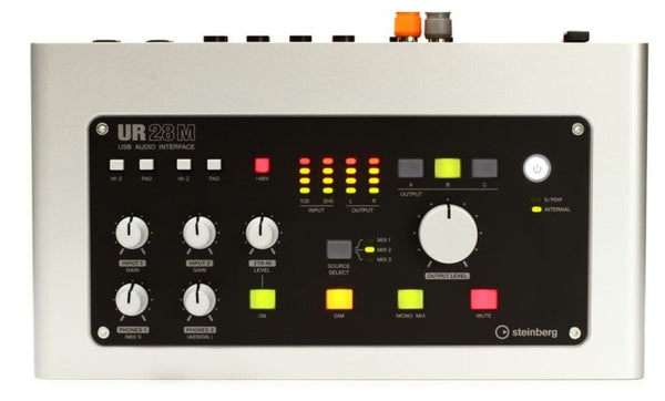 Steinberg UR28M USBオーディオインターフェース Steinberg UR28M - 6x8 USB 2.0 Audio Interface – Granata Music Ltd