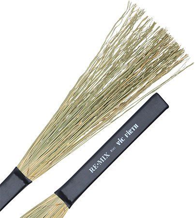 Vic Firth RM1 RE-MIX Broomcorn Brush Pair