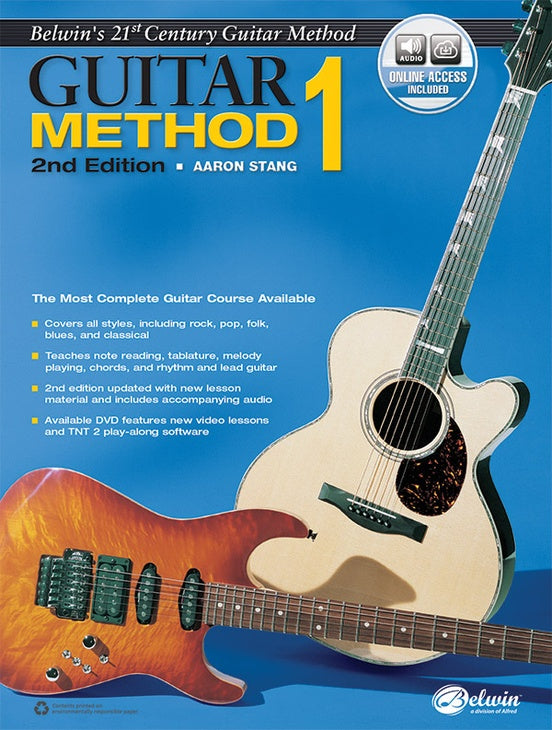Belwin's 21st Century Guitar Method Book 1 (with online audio)