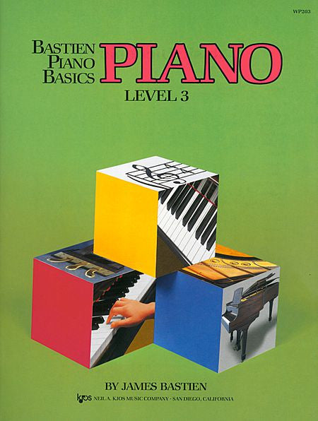 Bastien Piano Basics, Level 3, Piano By: James Bastien - Canada