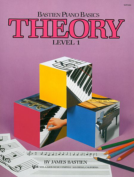 Bastien Piano Basics, Level 1, Theory - Canada