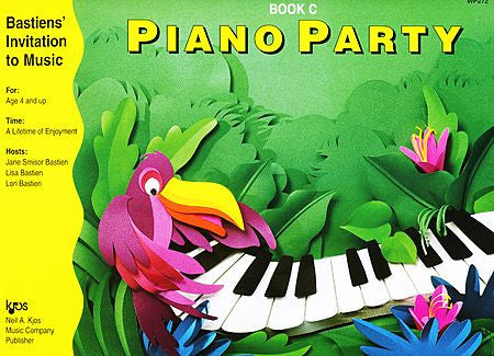 Bastiens' Invitation to Music - Piano Party Book C - Canada