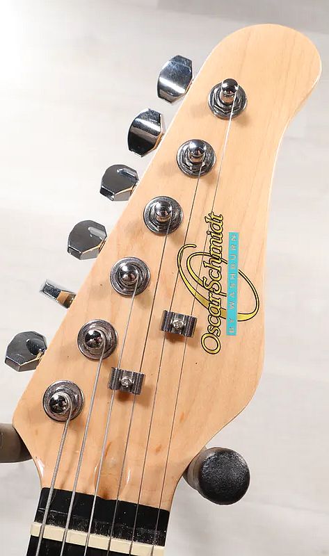 Oscar Schmidt Country-Style Electric Guitar - Black (OS-LT-BK-A)