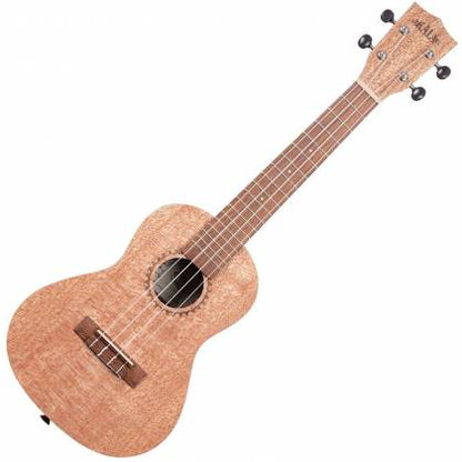 KALA Burled Meranti Soprano, Concert & Tenor Ukulele