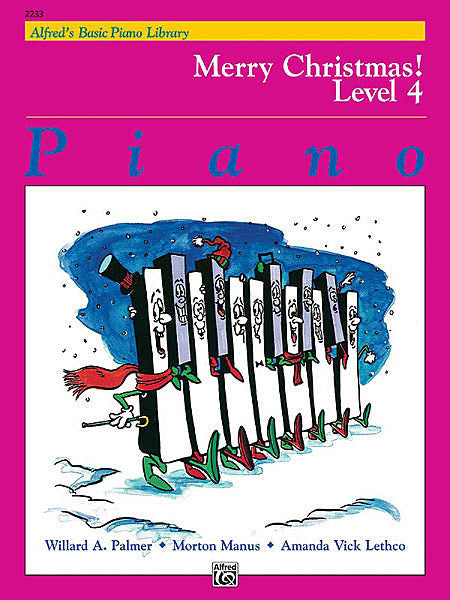 Alfred's Basic Piano Library Merry Christmas! Level 4 - Canada