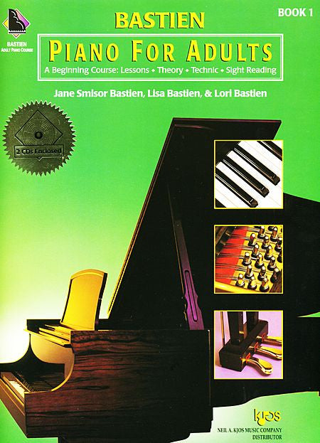 Bastien Piano For Adults - Book 1 (Book & CD) - Canada
