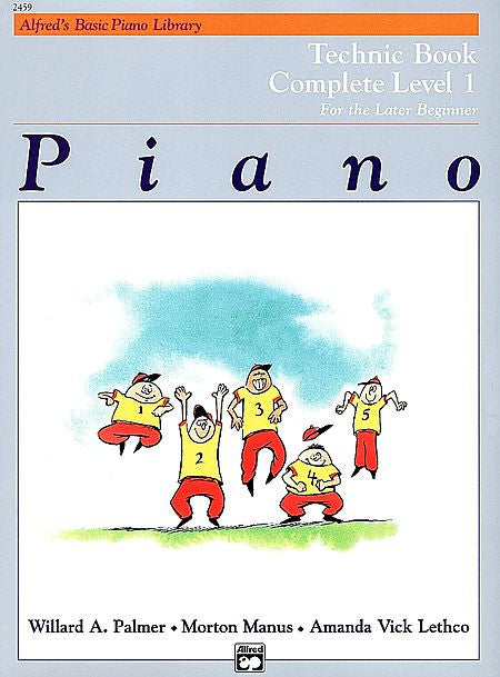 Alfred's Basic Piano Library - Technic Book Complete Level 1 - Canada