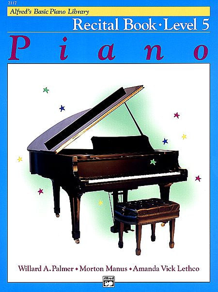 Alfred's Basic Piano Course - Recital Book (Level 5) - Canada