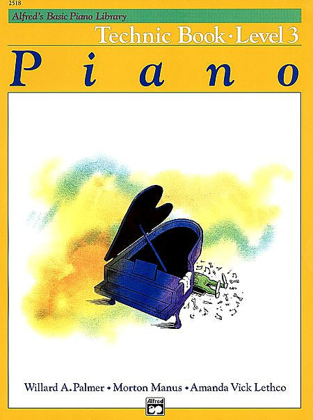 Alfred's Basic Piano Course - Technic Book, Level 3 - Canada
