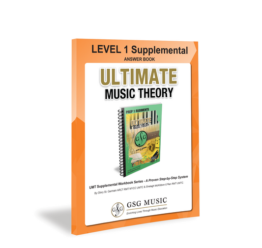 Ultimate Music Theory Level 1 Supplemental Answer Book