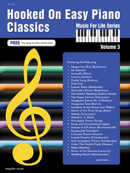 Hooked on Easy Piano Classics Volume 3