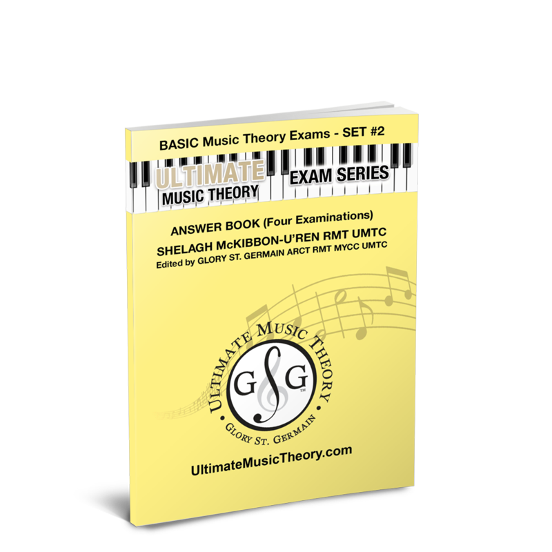 Ultimate Music Theory - Basic Exam Set #2, Answer Book