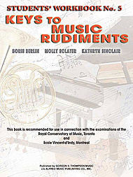 Keys to Music Rudiments - Students' Workbook No. 5 - Canada