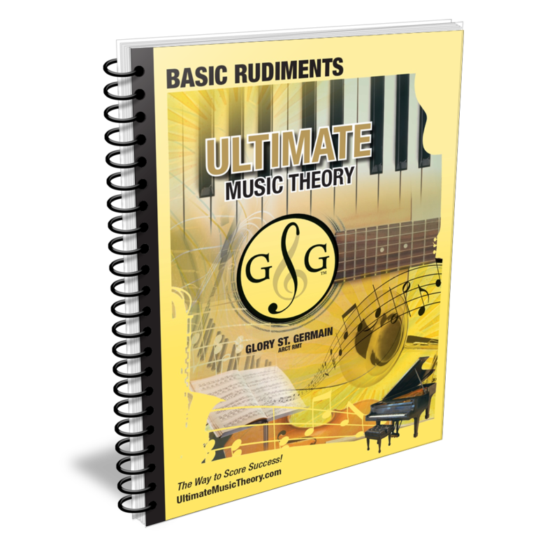 Ultimate Music Theory - Basic Rudiments, Workbook