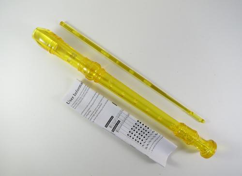 Yellow Soprano Recorder